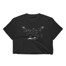 Eye Am Nu "Platinum Grey" Women's Crop Top