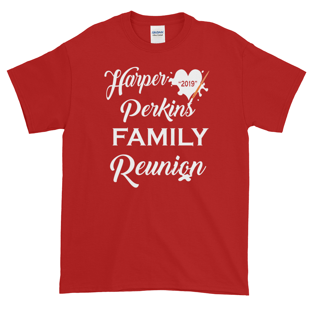 Harper Perkins Family Reunion 2019 Short-Sleeve T-Shirt (G-S / DTG)