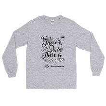 Where There is Pain There is Purpose White Out Long Sleeve T-Shirt