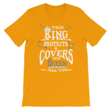 This King Protects & Covers His Queen (Grey Highlight) Short-Sleeve Unisex T-Shirt