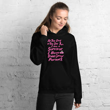 At the End of the Day I am a Survivor I Beat Breast Cancer Unisex Hoodie