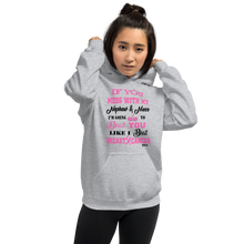If You Mess with My Nephew & Niece "Breast Cancer Unisex Hoodie
