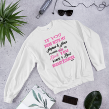 If You Mess with My Nephew & Niece "Breast Cancer"  Unisex Sweatshirt