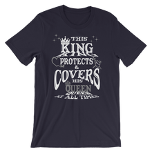 This King Protects & Covers His Queen (Grey Highlight) Short-Sleeve Unisex T-Shirt