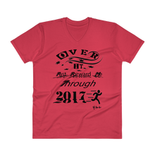 Over It "Fast Forward Me" 2017  Unisex/Men V-Neck T-Shirt