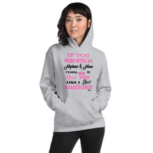 If You Mess with My Nephew & Niece "Breast Cancer Unisex Hoodie