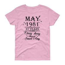 May 1981 (Black Lts) Women's short sleeve t-shirt