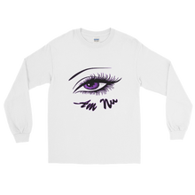 "Eye Am Nu" Long Sleeve T-Shirt (Purple)