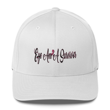Eye Am A Survivor (Breast Cancer Awareness) Structured Twill Cap(Front Side Only)