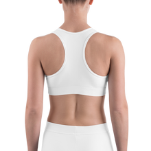 Eye Am Nu Sports Bra White - Green Eye