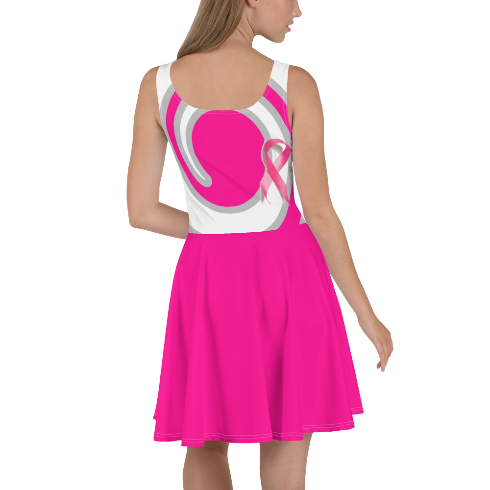 Breast Cancer Survivor "It Hot Pink for a Cure" Skater Dress "Eye Am Nu" Designs & More Breast Cancer Survivor "It Hot Pink for a Cure" Skater Dress "Eye Am Nu" Designs & More