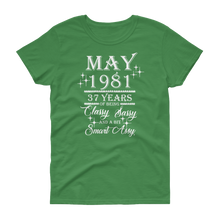 May 1981  - (White Lts) Women's short sleeve T-shirt