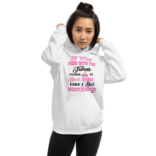 If You Mess with the Twins"Breast Cancer"  Unisex Hoodie