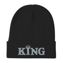 King Knit Beanie (Grey Lt)