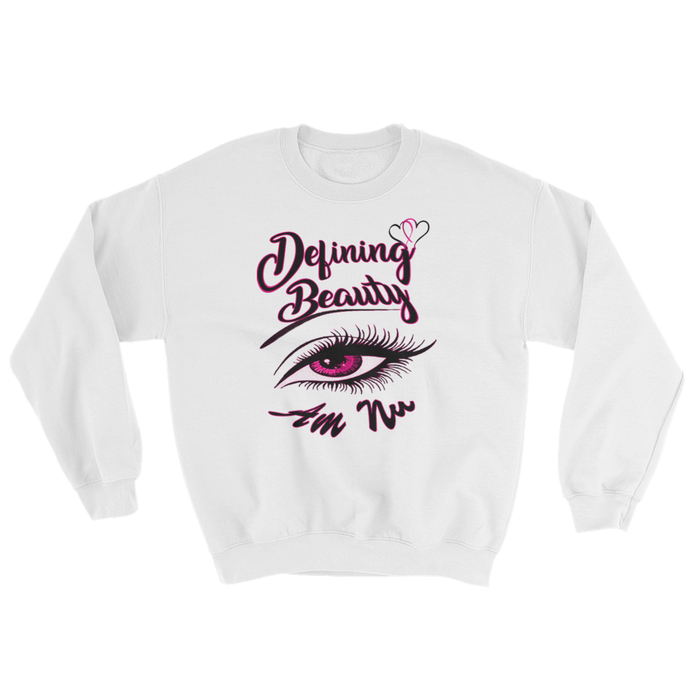 Defining Beauty Eye Am Nu (TM) Sweatshirt (Pink Edition)