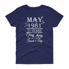 May 1981  - (White Lts) Women's short sleeve T-shirt