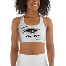 Eye Am Nu Sports Bra White - Brown Eye