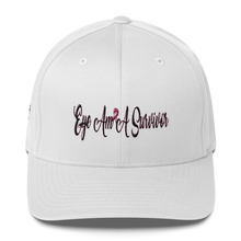Eye Am A Survivor (Breast Cancer Awareness) Structured Twill Cap(Front & Side Logo)