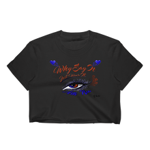 Eye Am Nu "America is Red, White & Blue" Women's Crop Top