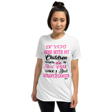 If You Mess with the Children "Breast Cancer" Unisex Short-Sleeve Unisex T-Shirt