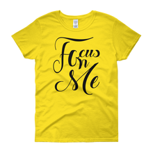 Focus On Me (Black Lt) Women short sleeve t-shirt