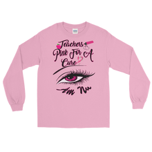 Teachers Pink For A Cure Long Sleeve T-Shirt