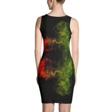 Red Black  & Green Beauty Dress