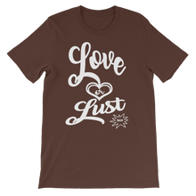 Love or Lust BAM (All White) Short-Sleeve Unisex T-Shirt