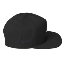 "Eye Am Nu" Purple Passion Flat Bill Cap