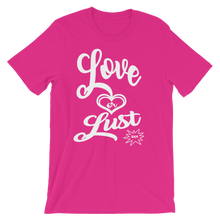 Love or Lust BAM (All White) Short-Sleeve Unisex T-Shirt