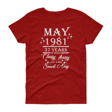 May 1981  - (White Lts) Women's short sleeve T-shirt