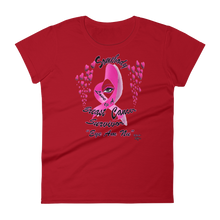 Somebody Eye Love is A Breast Cancer Survivor Women's short sleeve t-shirt