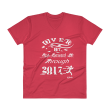Over It "Fast Forward Me" 2017 Unisex/Men V-Neck T-Shirt