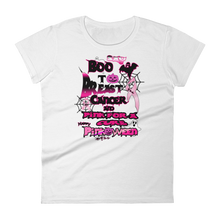 Boo To Breast Cancer (Pinkoween) Women's short sleeve t-shirt