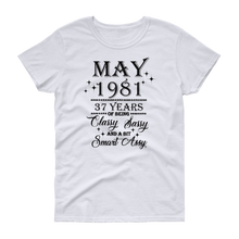 May 1981 (Black Lts) Women's short sleeve t-shirt