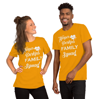 Harper Perkins Squad w/o Motto Short-Sleeve Unisex T-Shirt (DTG - BC)