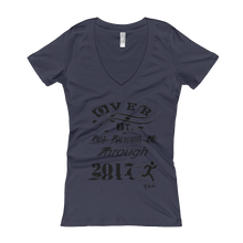 Over It "Fast Forward Me"  2017 Women's V-Neck T-shirt