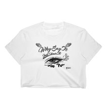 Eye Am Nu "Platinum Grey" Women's Crop Top
