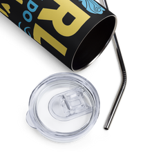 Rhosebuds  (Sigma Gamma Rho) Girls Can Do Anything Stainless steel tumbler