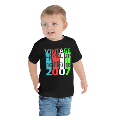 Eli Level Up 16 Vintage Toddler Short Sleeve Tee