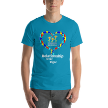Relationship Over Rigor w/ Open Heart Short-Sleeve Unisex T-Shirt