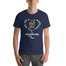 Relationship Over Rigor w/ Open Heart Short-Sleeve Unisex T-Shirt