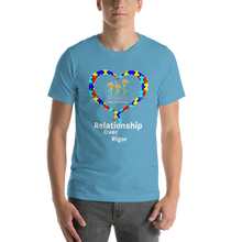 Relationship Over Rigor w/ Open Heart Short-Sleeve Unisex T-Shirt