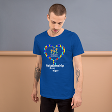 Relationship Over Rigor w/ Open Heart Short-Sleeve Unisex T-Shirt