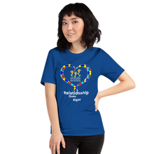 Relationship Over Rigor w/ Open Heart Short-Sleeve Unisex T-Shirt
