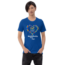 Relationship Over Rigor w/ Open Heart Short-Sleeve Unisex T-Shirt