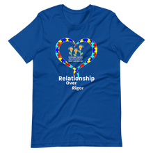 Relationship Over Rigor w/ Open Heart Short-Sleeve Unisex T-Shirt