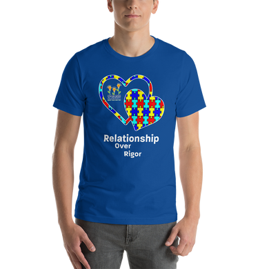 Relationship Over Rigor Open Heart w/Love Short-Sleeve Unisex T-Shirt
