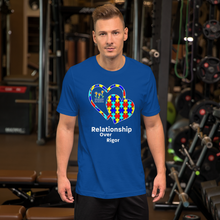 Relationship Over Rigor Open Heart w/Love Short-Sleeve Unisex T-Shirt
