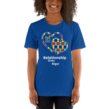 Relationship Over Rigor Open Heart w/Love Short-Sleeve Unisex T-Shirt